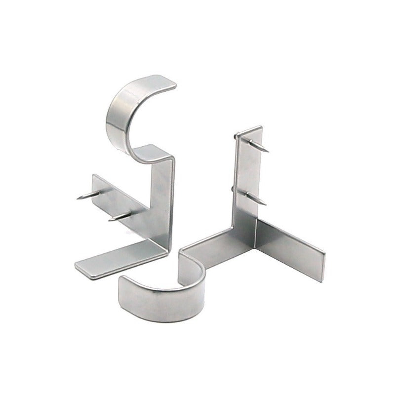 No-Drill Metal Curtain Brackets