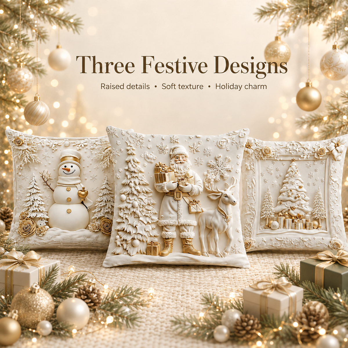 🔥Last Day 49% OFF❄Christmas Winter Scene Pillow Covers
