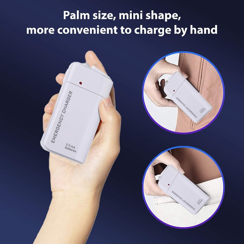 AA Battery Emergency Charger