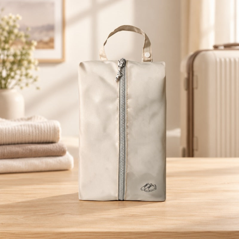 Dual-Compartment Travel Shoe Bag