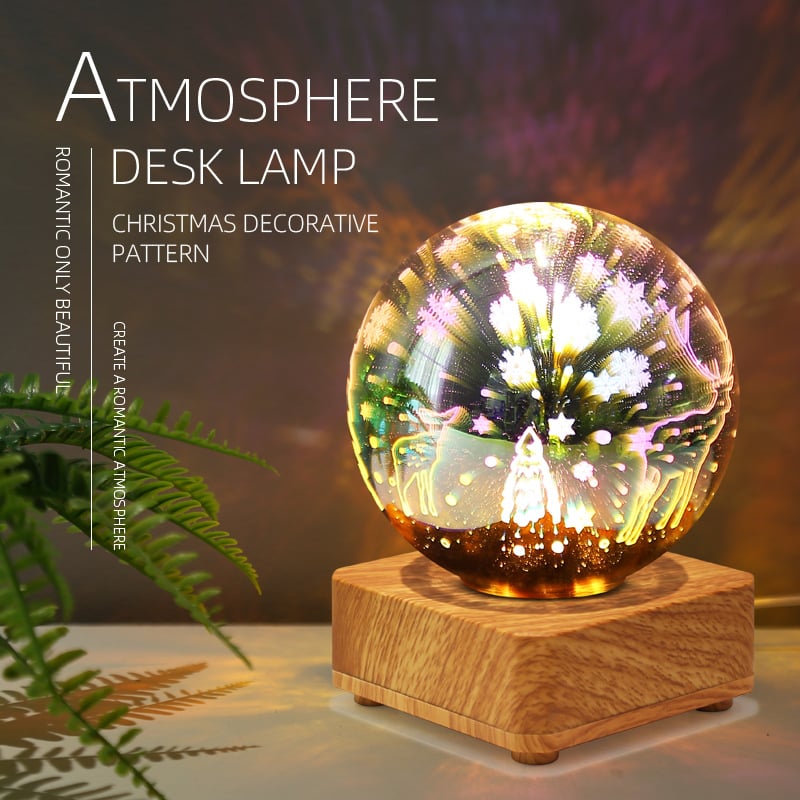3D Firework Decoration Table Lamp