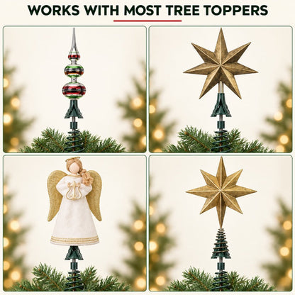 Secure Christmas Topper Support