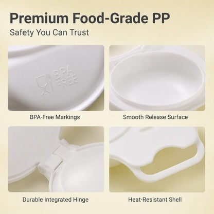 Oil-Free Microwave Egg Poacher