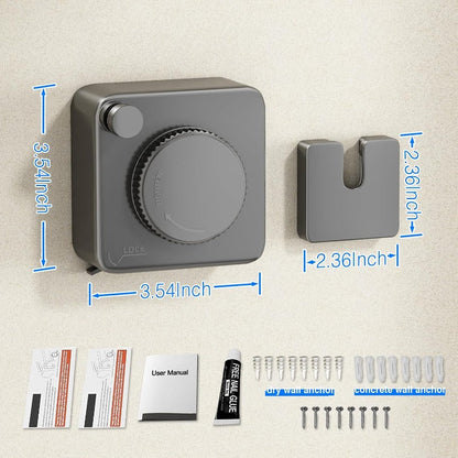 Space-Saving Laundry Drying Line