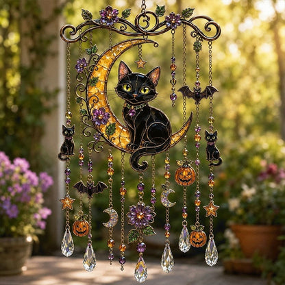 🔥Last Day 49% OFF - 👻✨Halloween-Themed Crystal Wind Chime(📦Buy 2 Free Shipping)