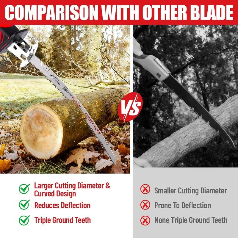 Fast Curved Pruning Blade
