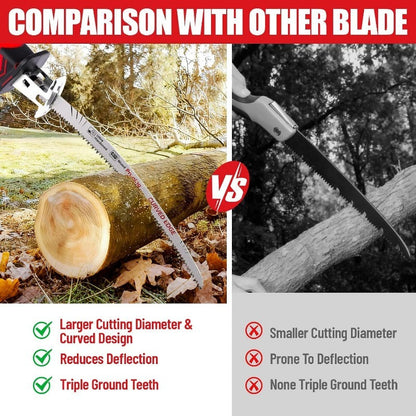 Fast Curved Pruning Blade