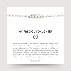 My Precious Daughter - Always In My Heart Bracelet