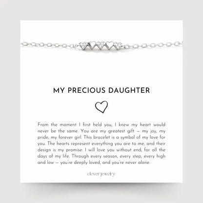 My Precious Daughter - Always In My Heart Bracelet
