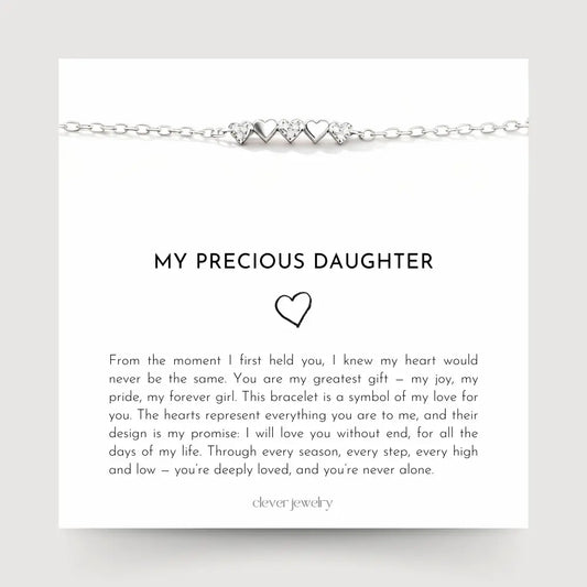 My Precious Daughter - Always In My Heart Bracelet