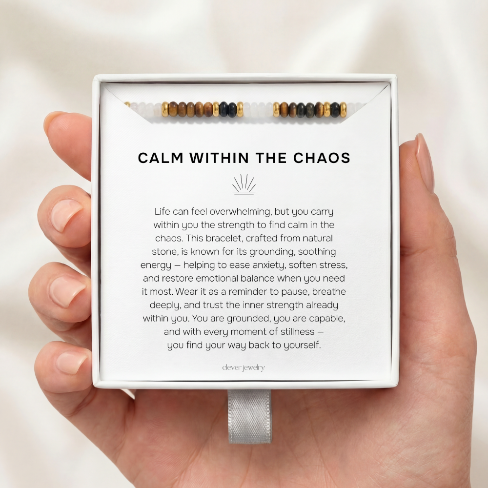 Calm Within The Chaos - Bead Bracelet