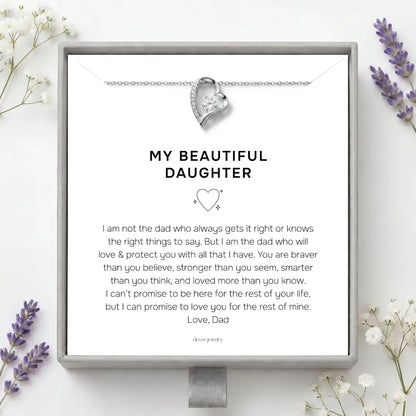My Beautiful Daughter - Forever In My Heart Necklace