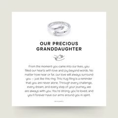 Our Precious Granddaughter - Hug Ring