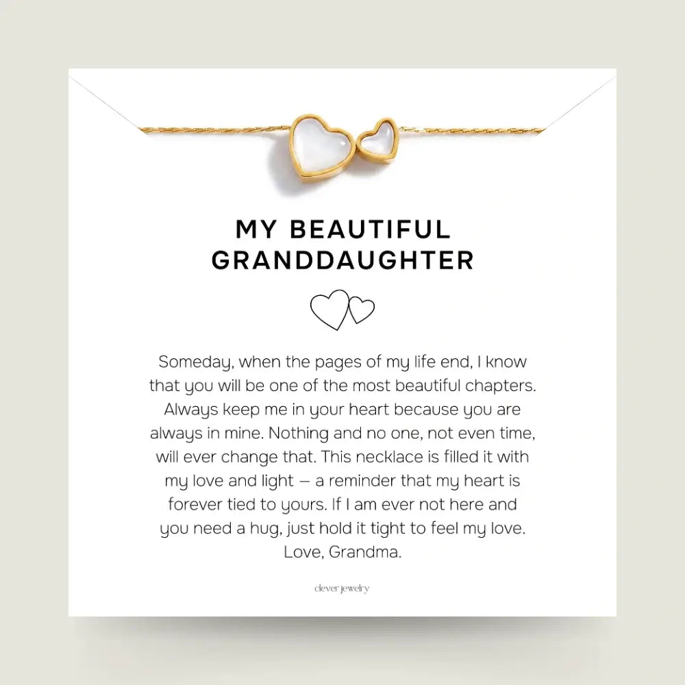 My Beautiful Granddaughter - Together Forever Necklace