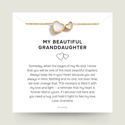 My Beautiful Granddaughter - Together Forever Necklace