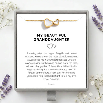 My Beautiful Granddaughter - Together Forever Necklace