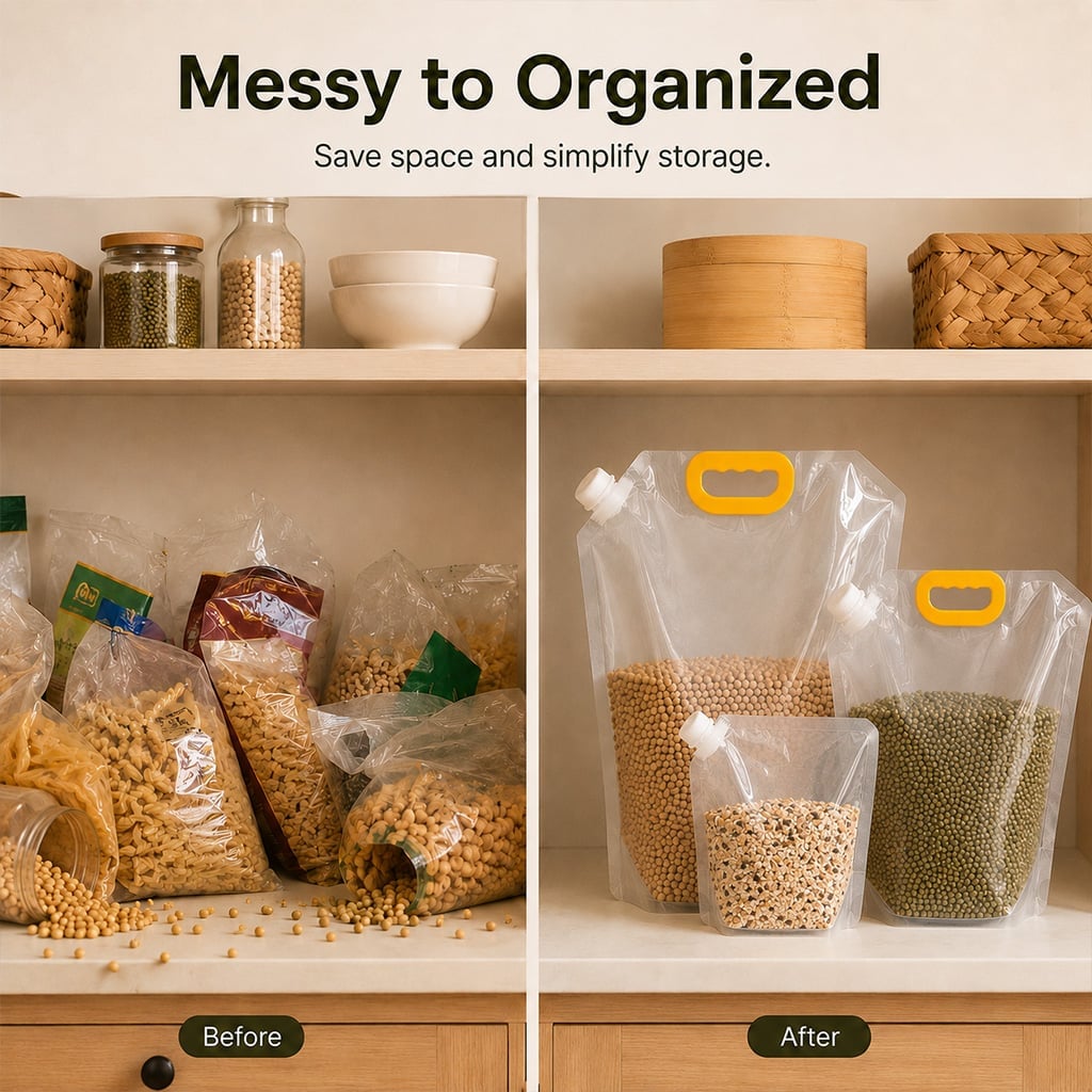 🔥2026 Summer Hot Sale 49% OFF🧄Airtight Grain Storage Bags with Handle