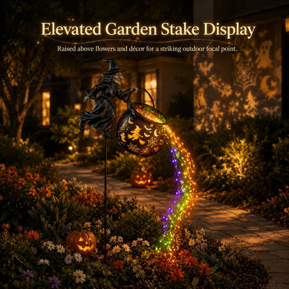 🔥LAST DAY 50% OFF🔮Halloween Witch Cauldron Garden Light