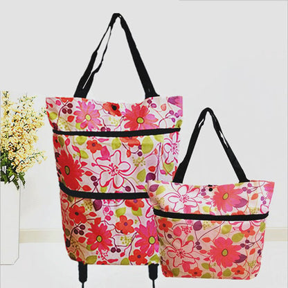 🔥LAST DAY 50% OFF🛒2-in-1 Foldable Shopping Cart