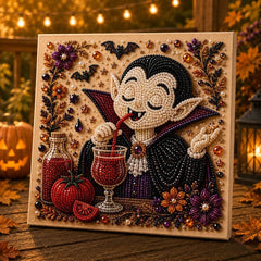 🎃 LAST DAY 49% OFF – 👻 Premium 3D Pearl Absurd Halloween Wall Art Kit | Luxury Flocked Canvas with Scratch-Resistant Non-Fading Pearl Beads DIY Funny Spooky Decor 🕷️✨