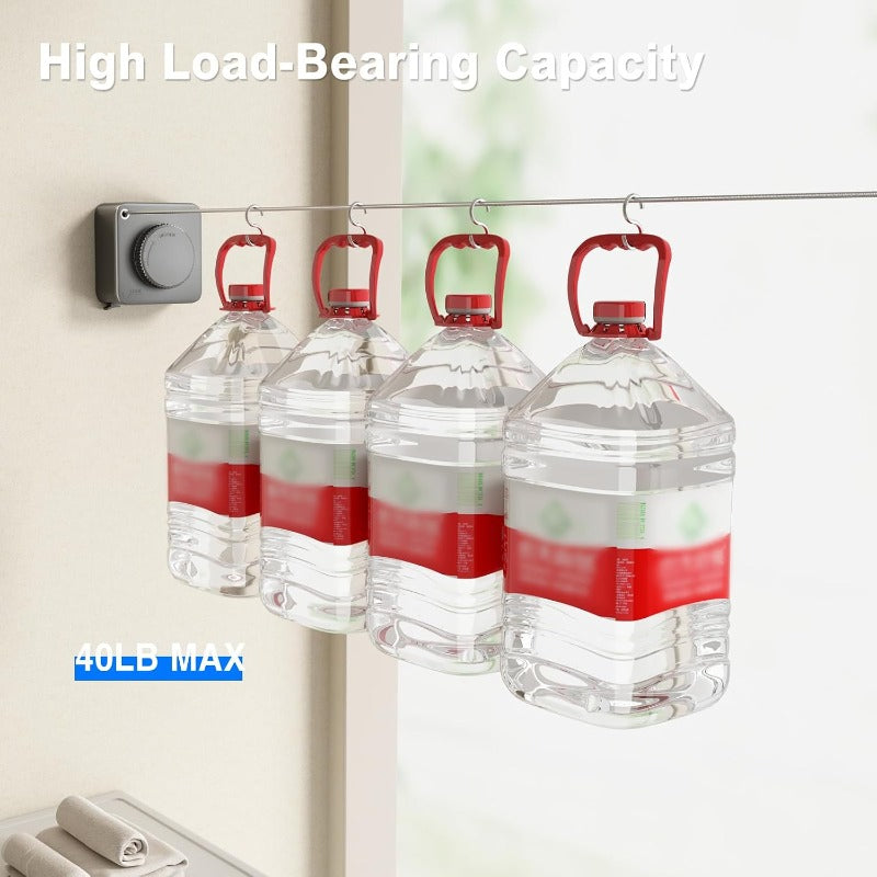 Space-Saving Laundry Drying Line