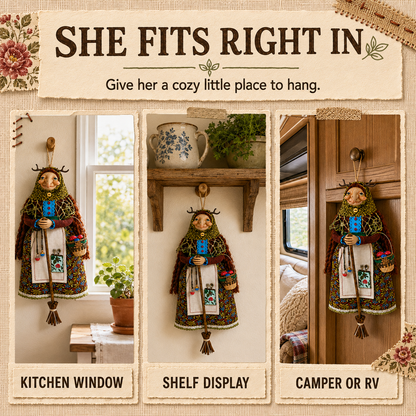 🔥Last Day 50% OFF🎁Handmade Kitchen Witch Doll