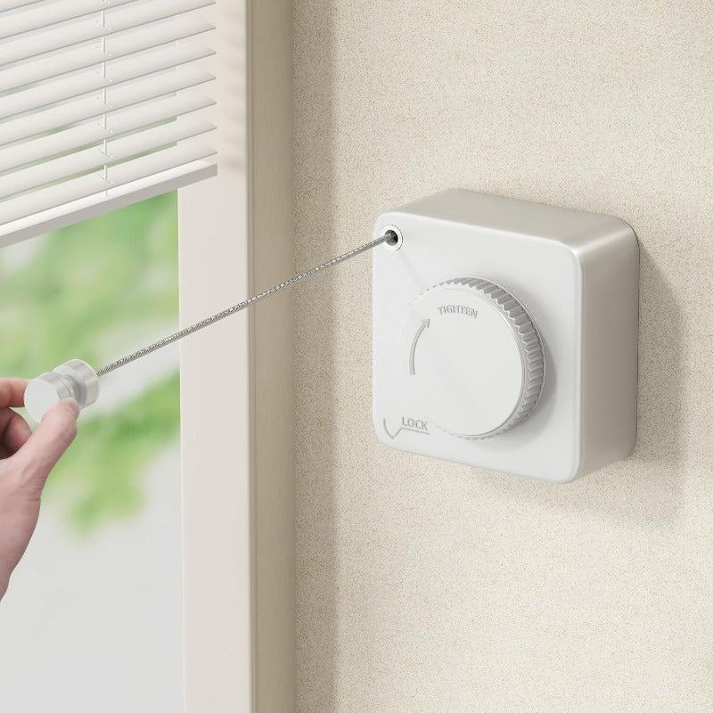 Space-Saving Laundry Drying Line