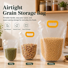 🔥2026 Summer Hot Sale 49% OFF🧄Airtight Grain Storage Bags with Handle