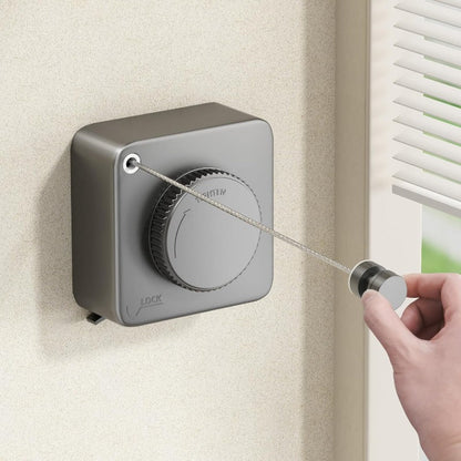 Space-Saving Laundry Drying Line