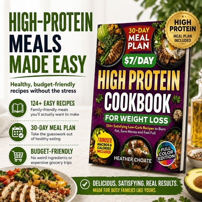 High Protein Weight Loss Cookbook