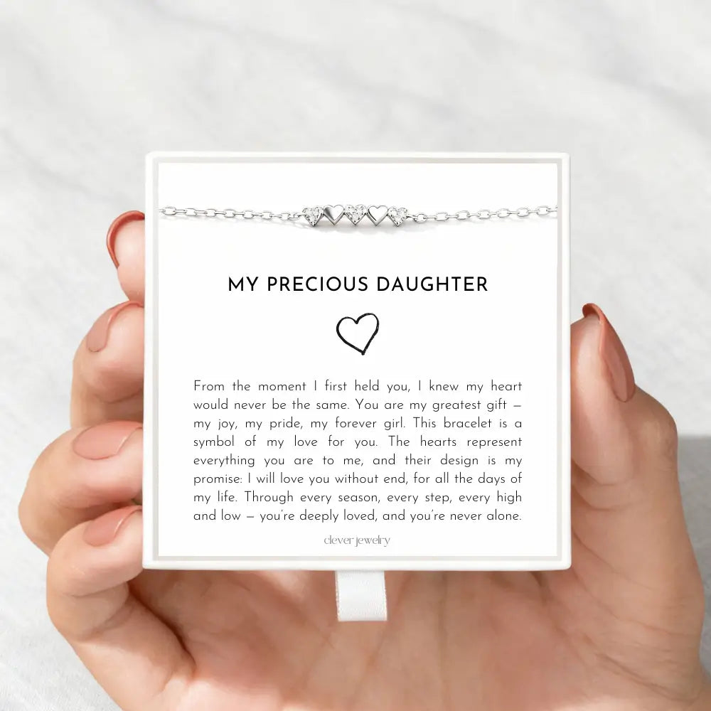 My Precious Daughter - Always In My Heart Bracelet