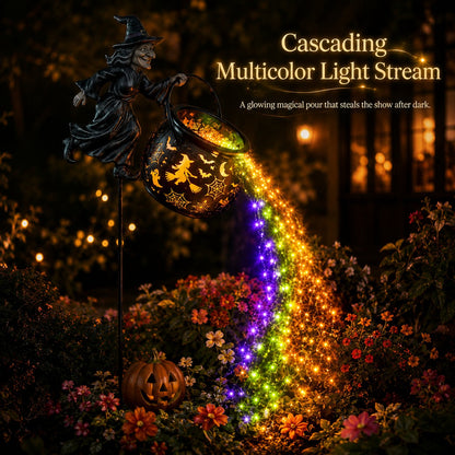 🔥LAST DAY 50% OFF🔮Halloween Witch Cauldron Garden Light