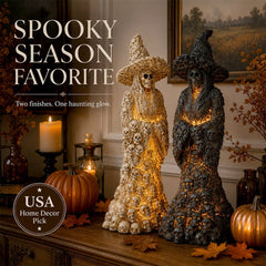 🔥Last Day 49% OFF💀Skeleton Witch Ornament