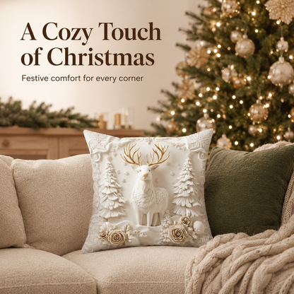 🔥Last Day 49% OFF❄Christmas Winter Scene Pillow Covers