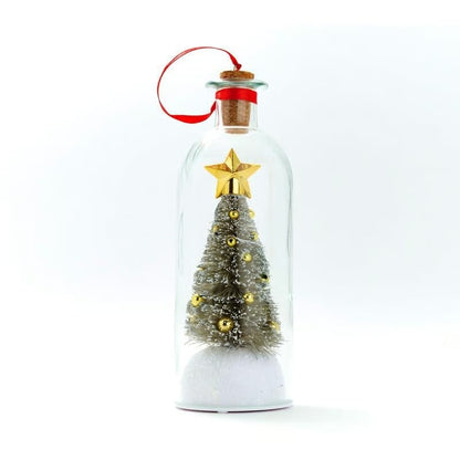 🎅🎄Christmas Sale -Recordable Christmas Tree Message In A Bottle