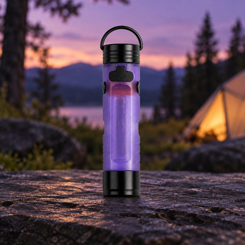 Magnetic Clip Camping Flashlight