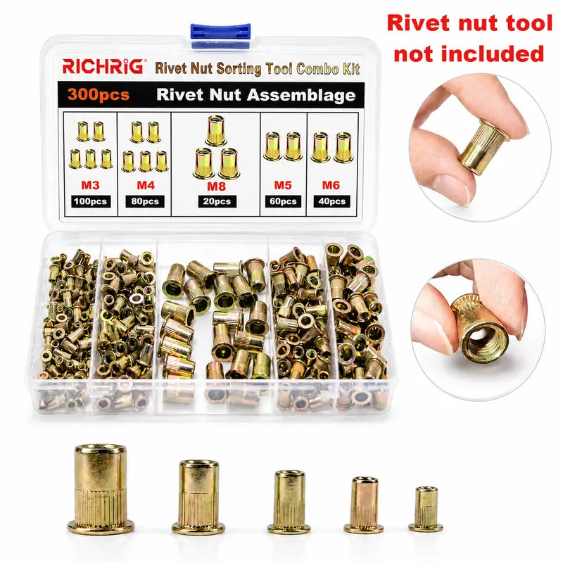 Complete M3-M10 Rivet Kit