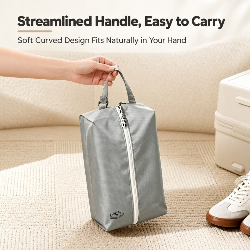 Dual-Compartment Travel Shoe Bag