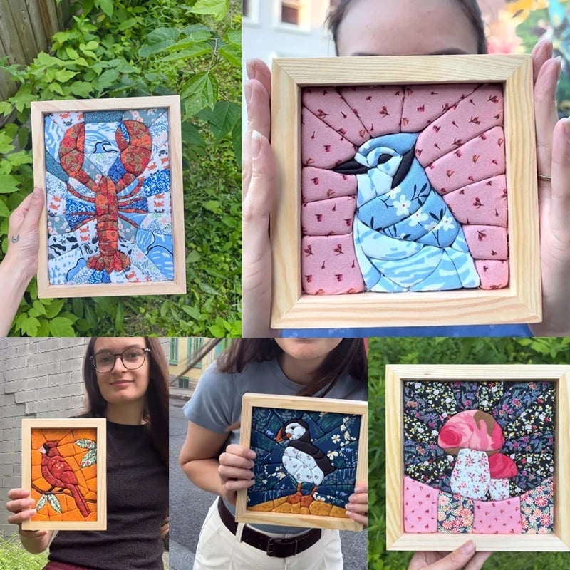 DIY Fabric Embroidery Set