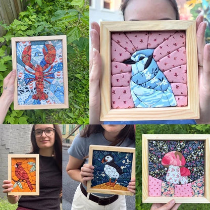 DIY Fabric Embroidery Set