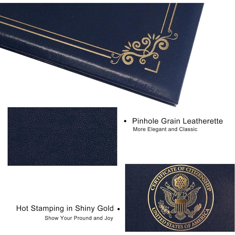 Gold Foil Naturalization Display