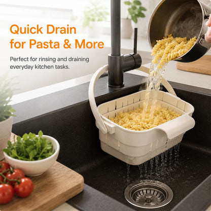 🔥2026 Summer Hot Sale 49% OFF💦Collapsible Faucet- Hanging Sink Strainer Basket