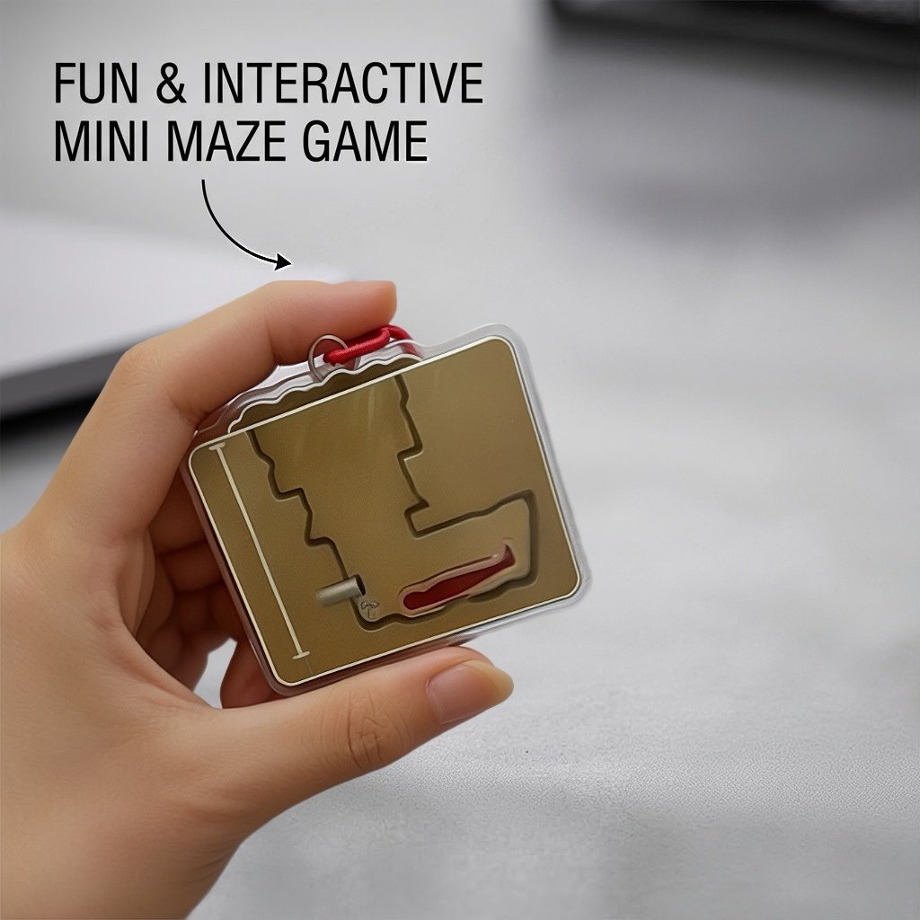 🕳️ Saddam Capture Maze Keychain