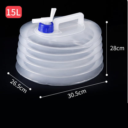 📢📢50% OFF !! ⏰Portable Collapsible Camping Water Container with Spigot