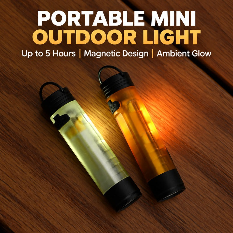 Magnetic Clip Camping Flashlight