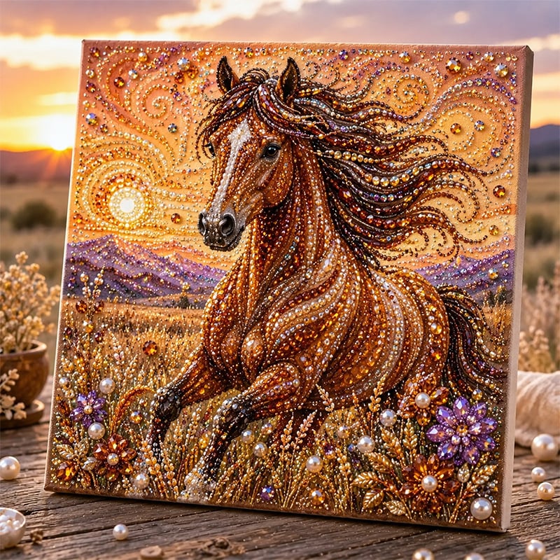 🔥 Last Day 49% OFF✨Highland Cow Pearl Art DIY Kit