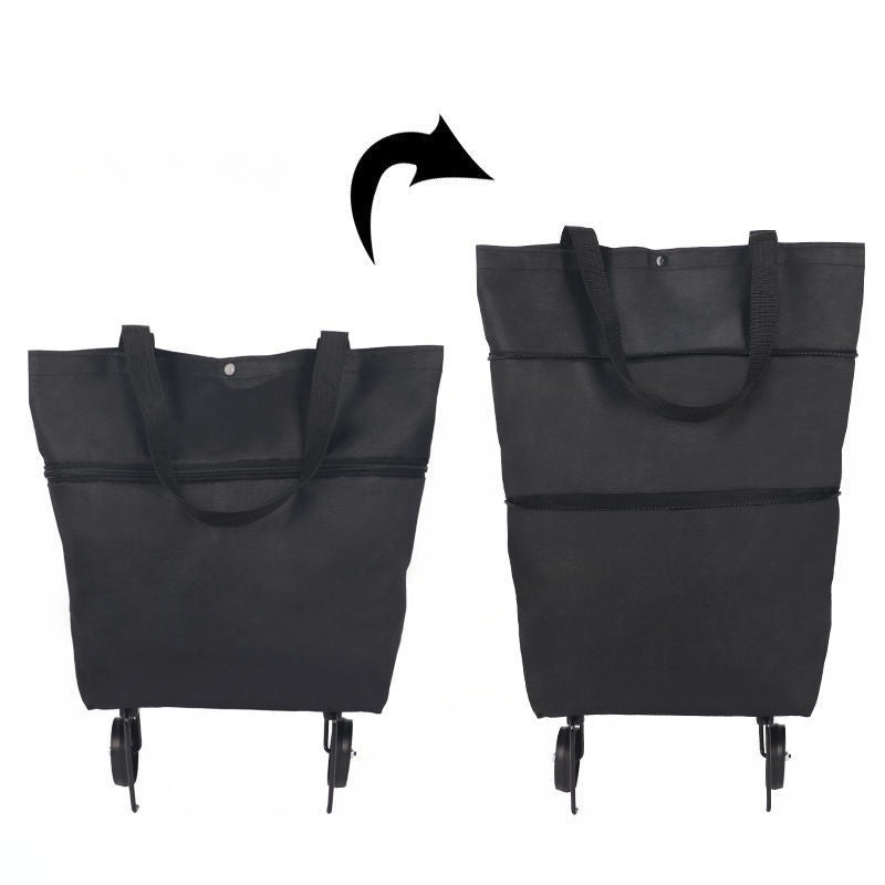 🔥LAST DAY 50% OFF🛒2-in-1 Foldable Shopping Cart