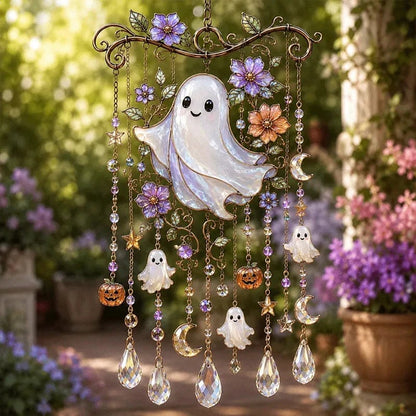 🔥Last Day 49% OFF - 👻✨Halloween-Themed Crystal Wind Chime(📦Buy 2 Free Shipping)