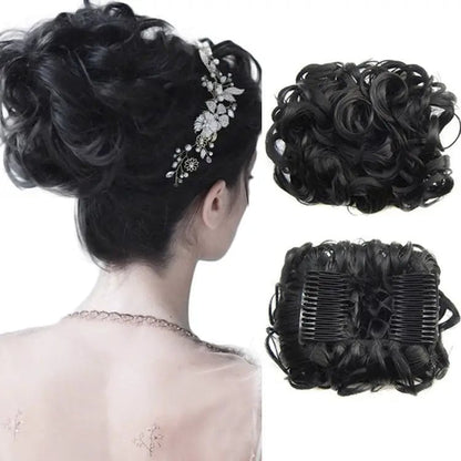 🌲Early Christmas Sale 49% OFF🎁Messy Curly Dish Bun