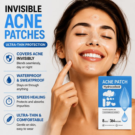 Invisible Hydrocolloid Acne Covers